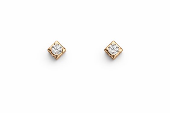Boucles d'oreilles Promesse Femme in Or Diamante 0.04 Ct OPPXOR04 - OPPXOR04